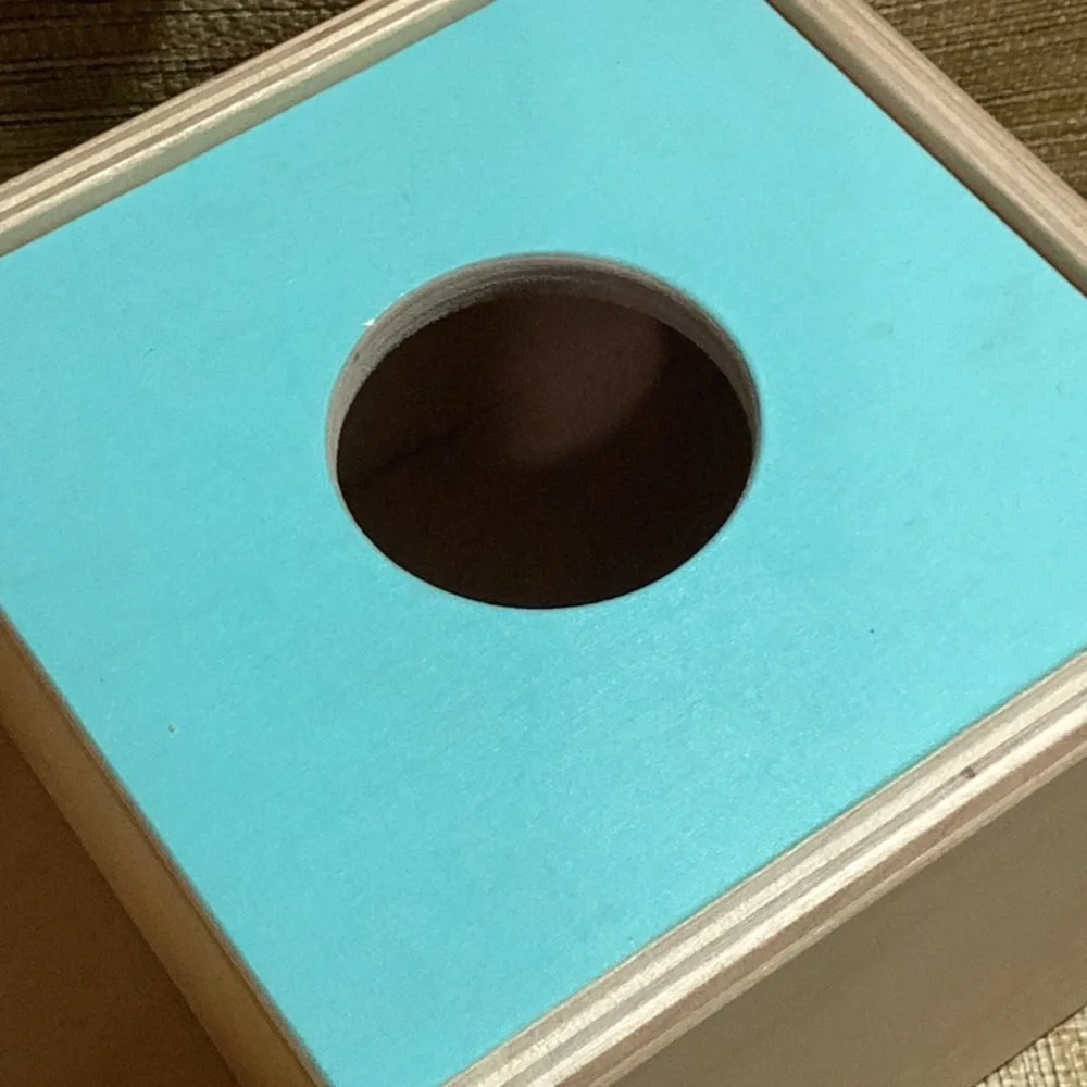 Lovevery Wooden Montessori Toys Ball Drop and Sensory Box